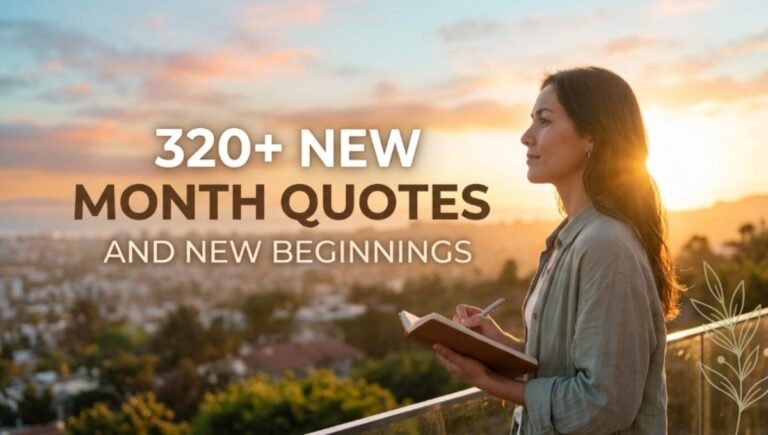 320+ New Month Quotes To Inspire A Fresh Start And New Beginnings