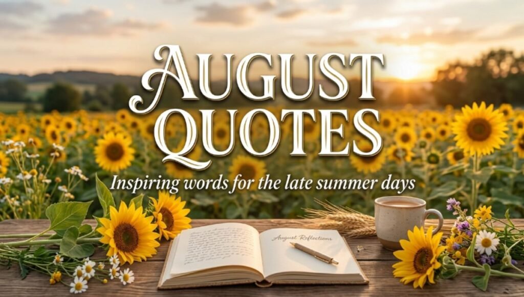 August Quotes