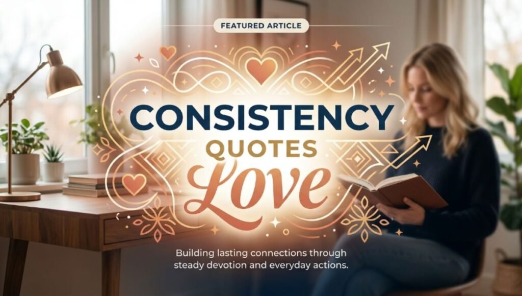 Consistency Quotes Love