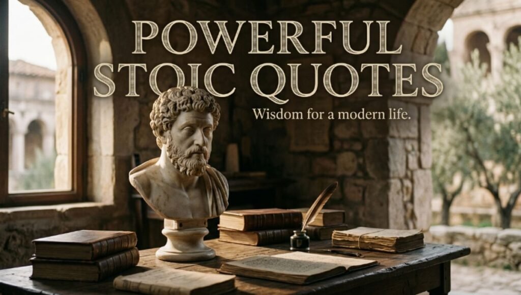 Powerful Stoic Quotes