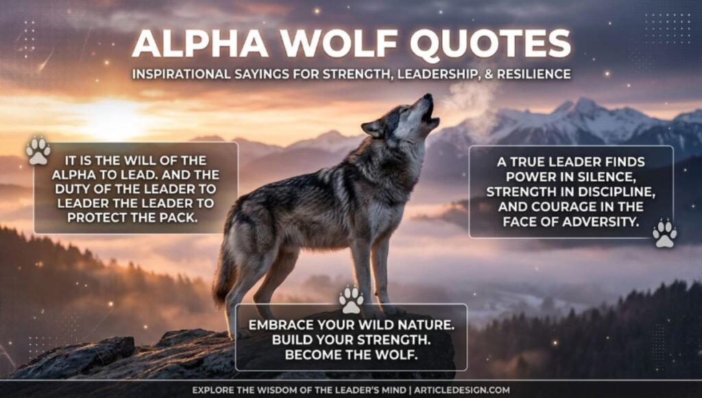 alpha alpha wolf quotes