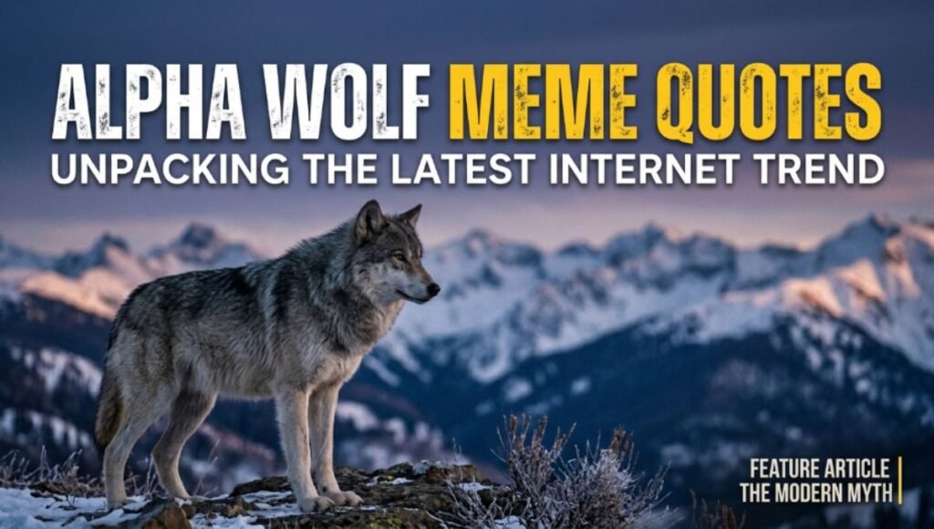 alpha wolf meme quotes
