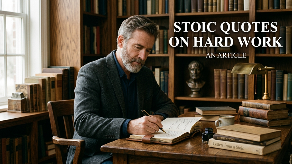Stoic Quotes on Hard Work