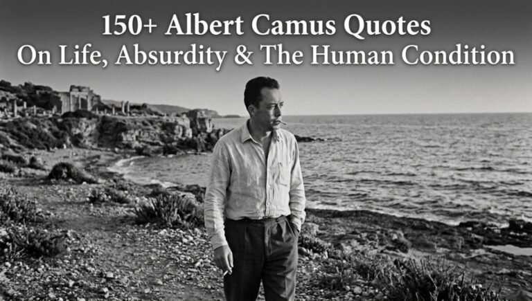 150+ Albert Camus Quotes On Life, Absurdity & The Human Condition