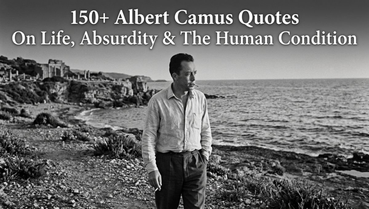 150+ Albert Camus Quotes On Life, Absurdity & The Human Condition