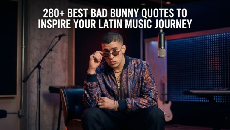 280+ Best Bad Bunny Quotes To Inspire Your Latin Music Journey