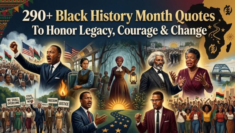 290+ Black History Month Quotes To Honor Legacy Courage & Change