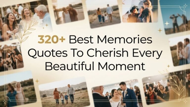 320+ Best Memories Quotes To Cherish Every Beautiful Moment