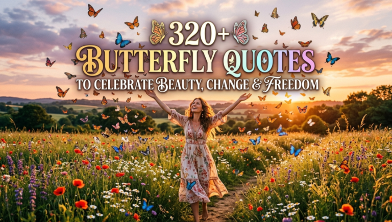 320+ Butterfly Quotes To Celebrate Beauty, Change & Freedom