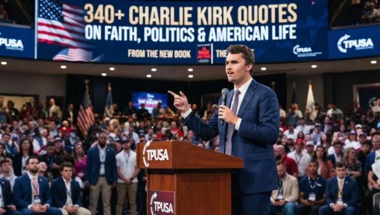 340+ Charlie Kirk Quotes On Faith Politics & American Life
