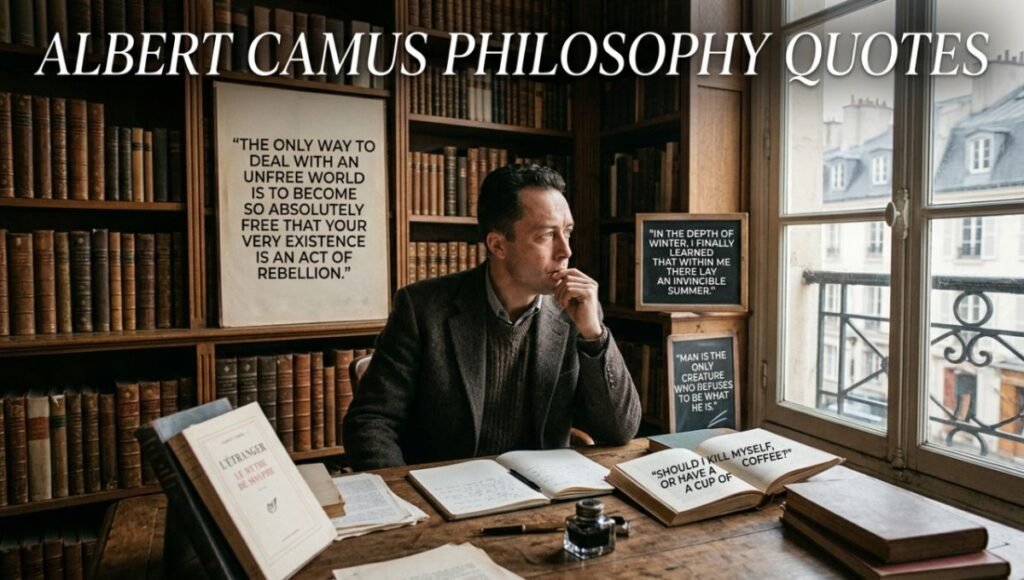 Albert Camus Philosophy Quotes