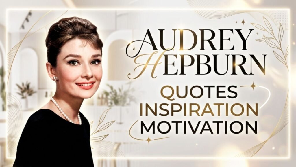 Audrey Hepburn Quotes Inspiration Motivation