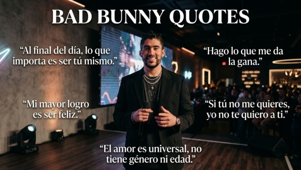 Bad Bunny Quotes