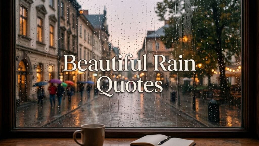 Beautiful Rain Quotes