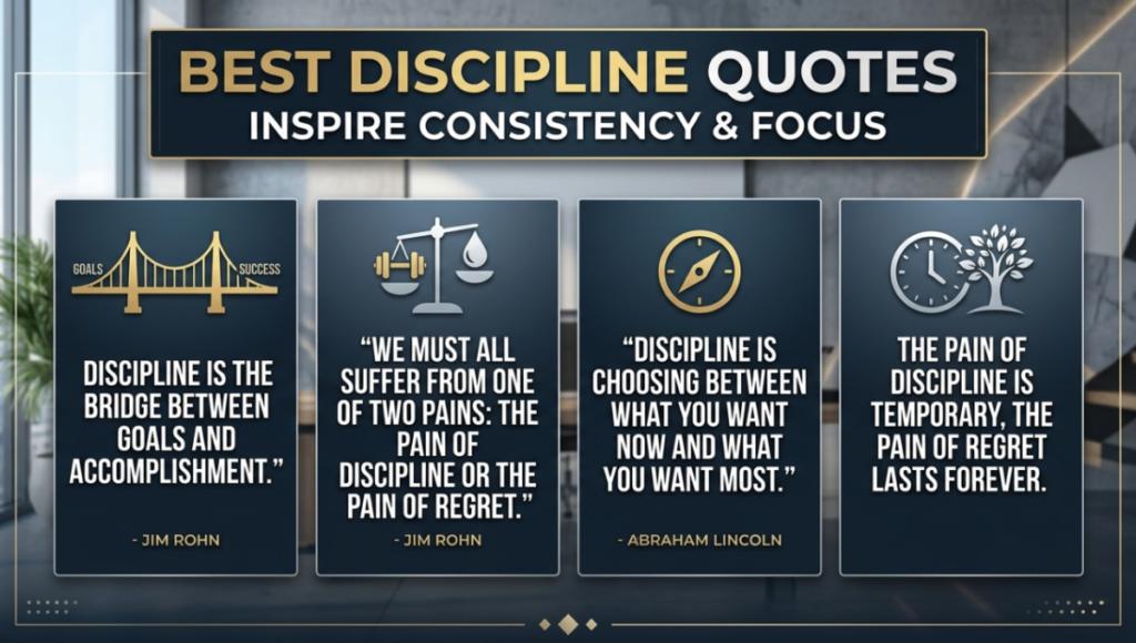 Best Discipline Quotes