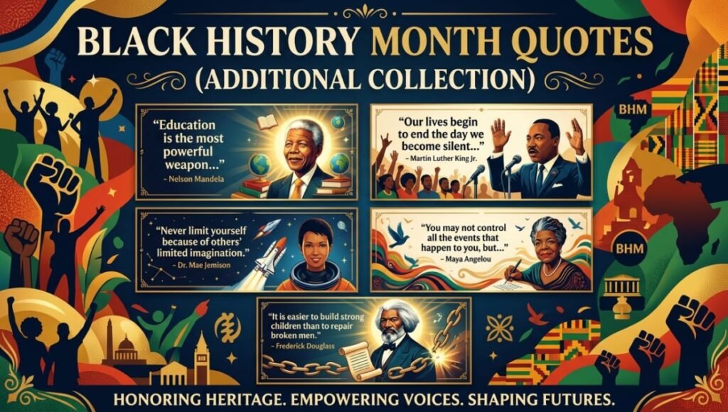 Black History Month Quotes (Additional Collection)