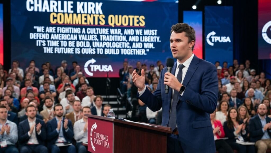 Charlie Kirk Comments Quotes