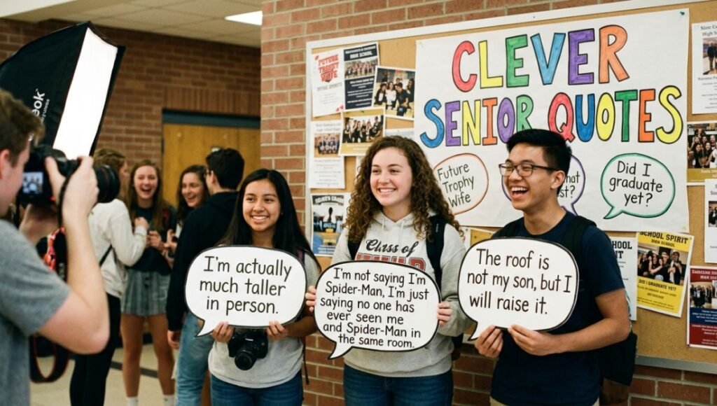 Clever Senior Quotes