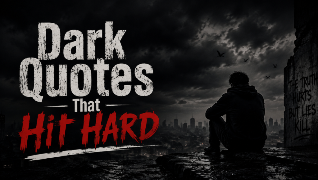 Dark Quotes About Life