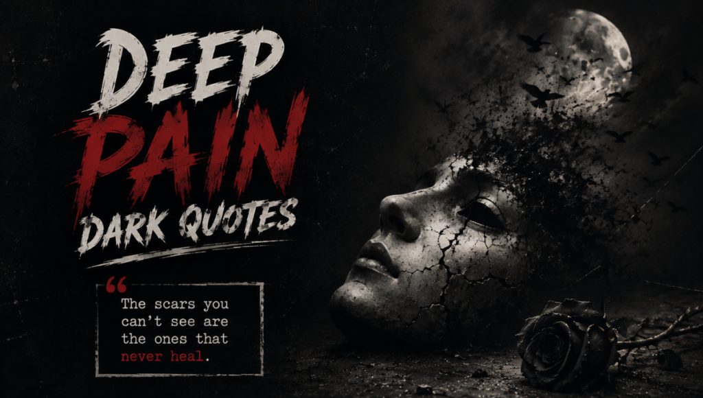 Deep Pain Dark Quotes