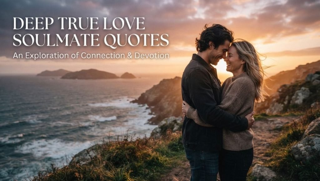 Deep True Love Soulmate Quotes