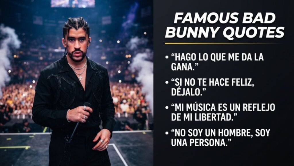 Famous Bad Bunny Quotes