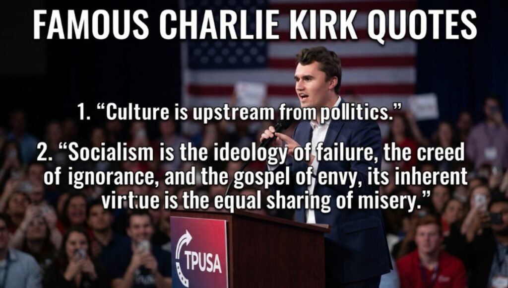 Famous Charlie Kirk Quotes