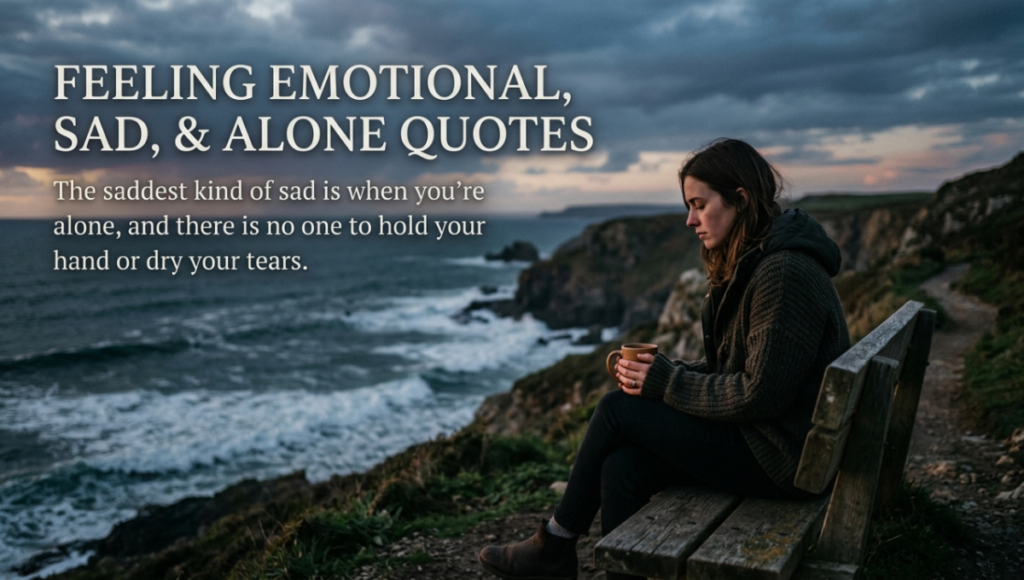 Feeling Emotional Sad Alone Quotes