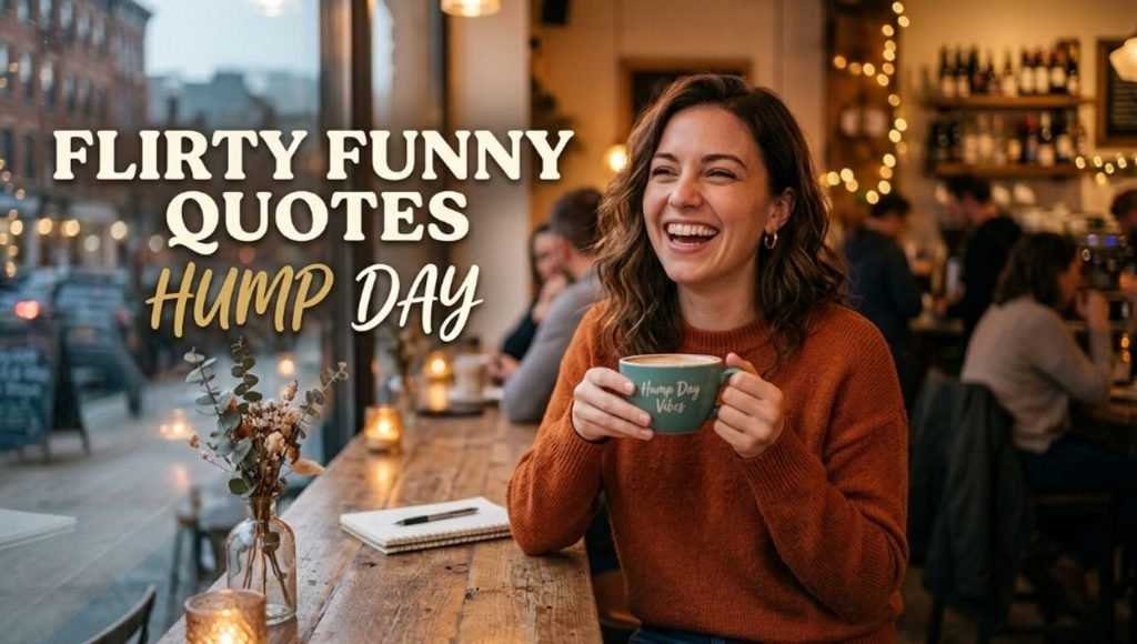 Flirty Funny Quotes Hump Day