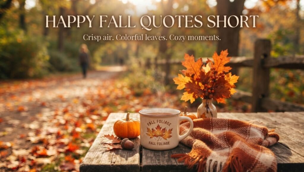 Happy Fall Quotes Short