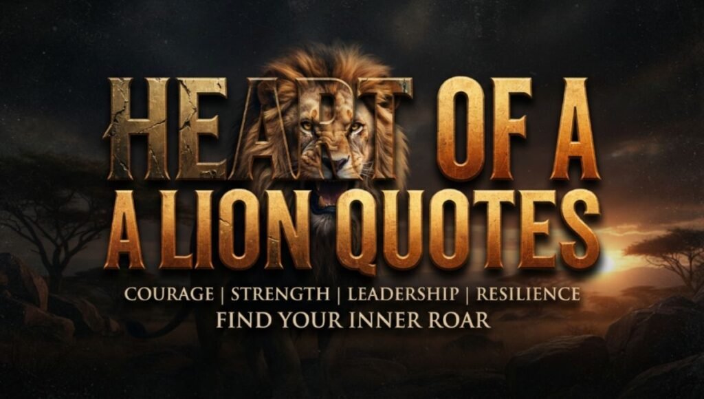 Heart of a Lion Quotes