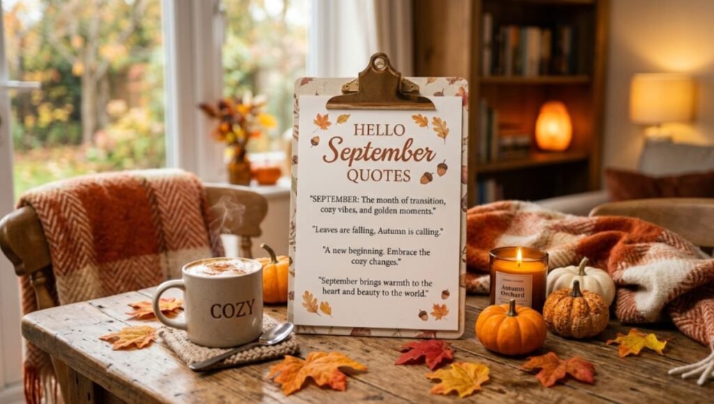 Hello September Quotes