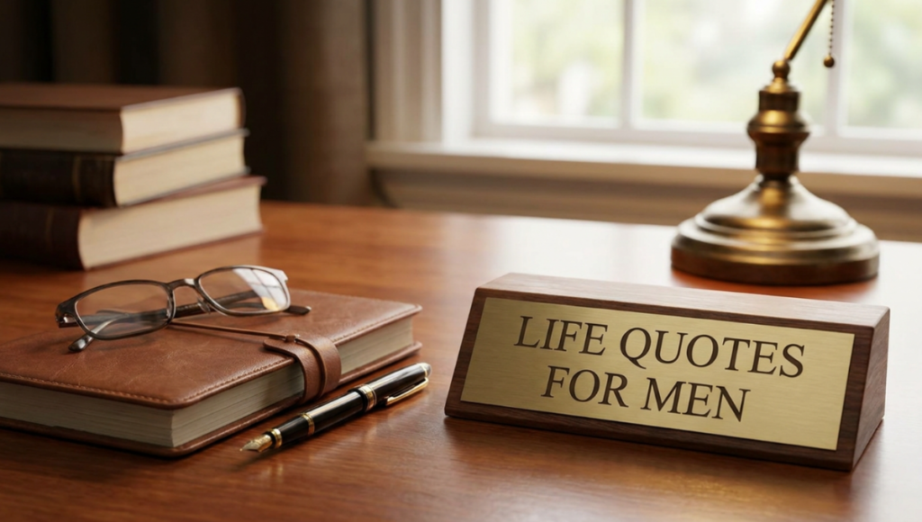 Life Quotes for Men