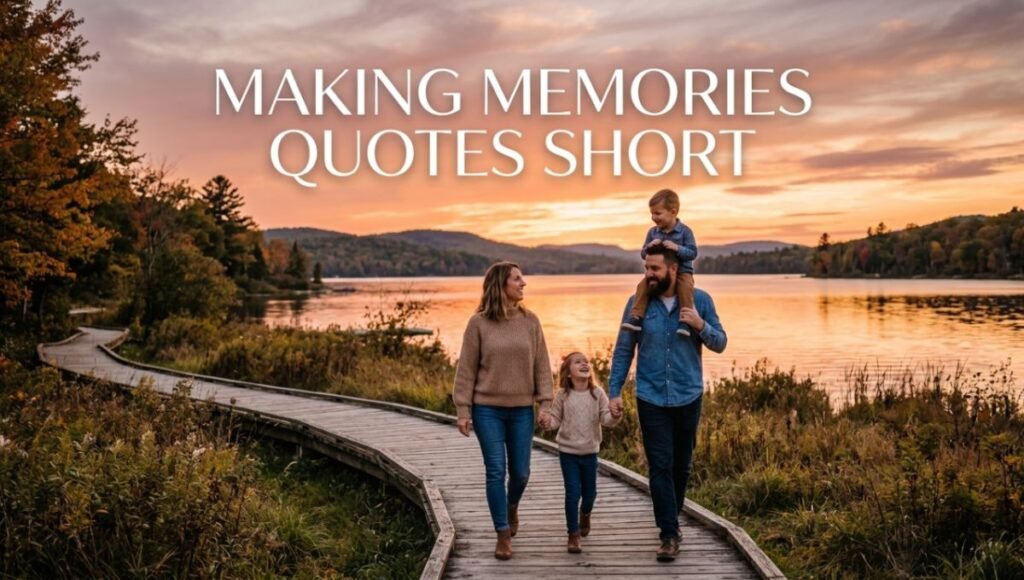 Making Memories Quotes Short