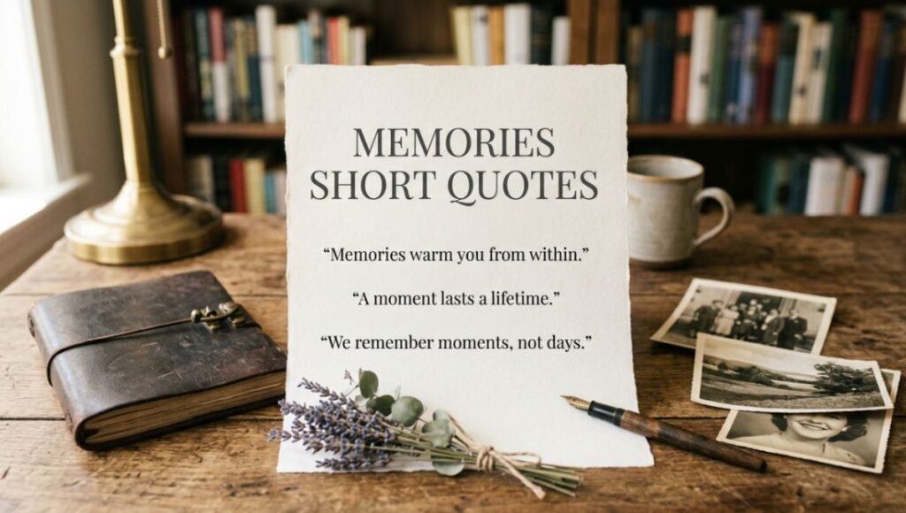 Memories Short Quotes