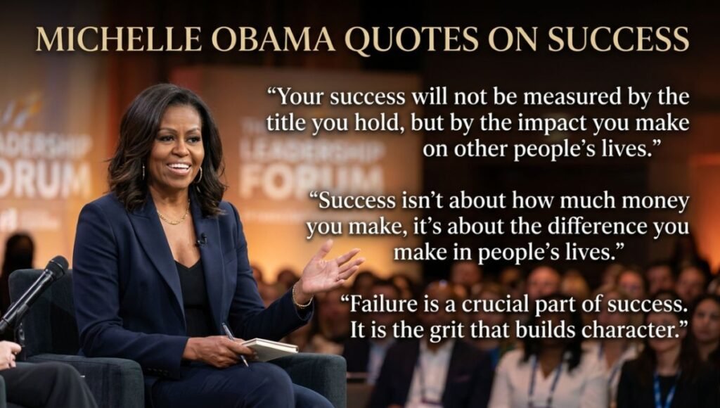 Michelle Obama Quotes On Success