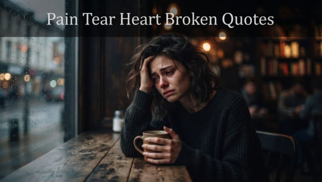 Pain Tear Heart Broken Quotes