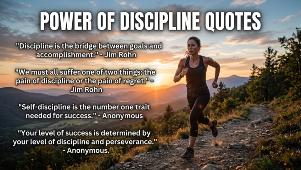 Power of Discipline Quotes