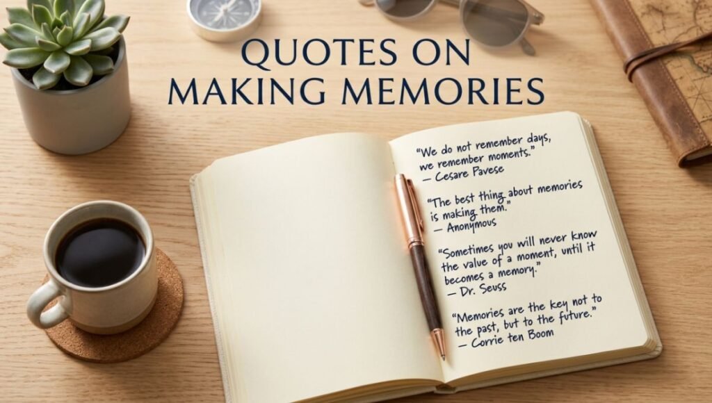 Quotes on Making Memories