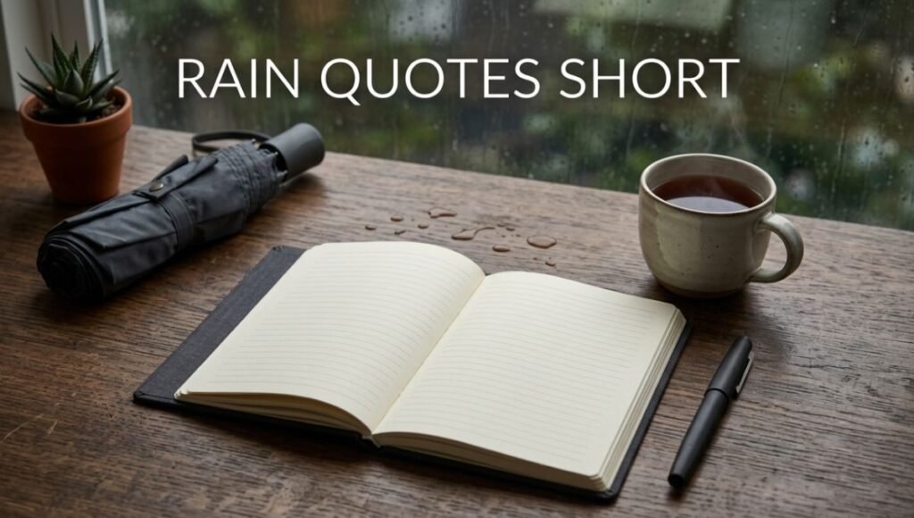 Rain Quotes Short