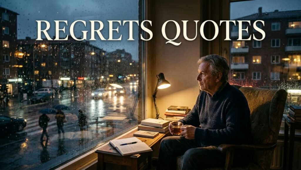 Regrets Quotes