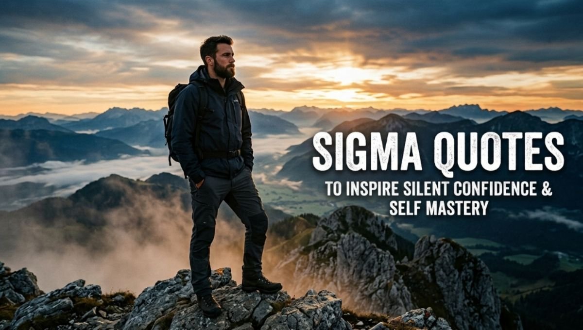 Sigma Quotes To Inspire Silent Confidence & Self Mastery