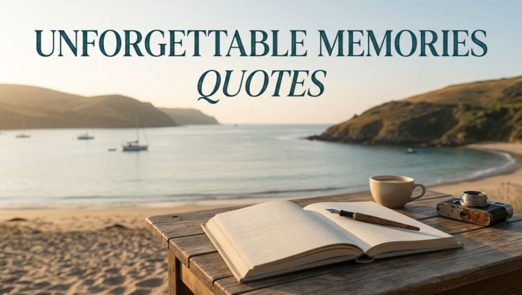 Unforgettable Memories Quotes