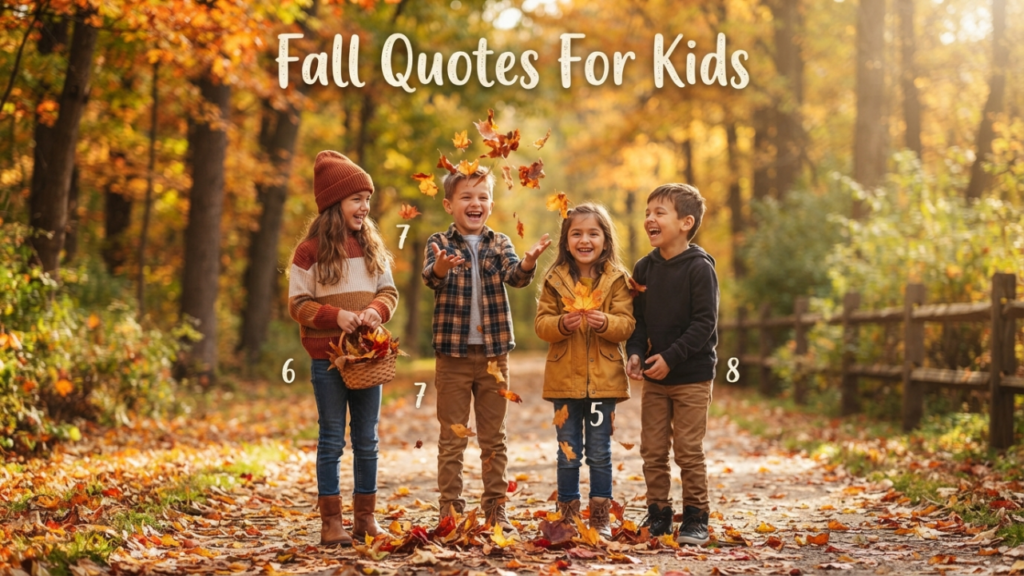 Fall Quotes For Kids