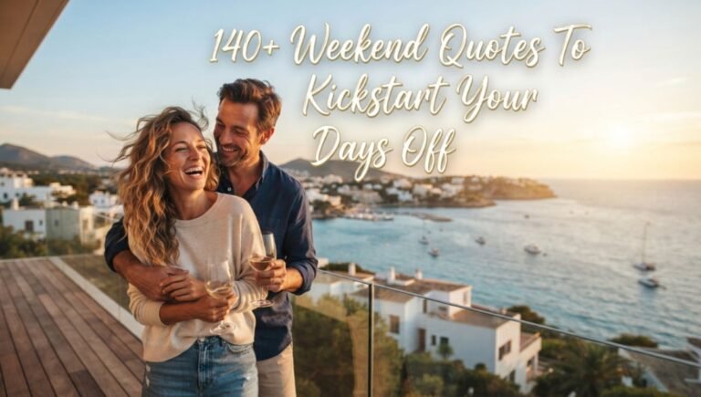 140+ Weekend Quotes To Kickstart Your Days Off