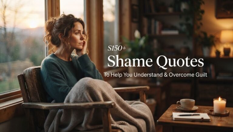 150+ Shame Quotes To Help You Understand & Overcome Guilt