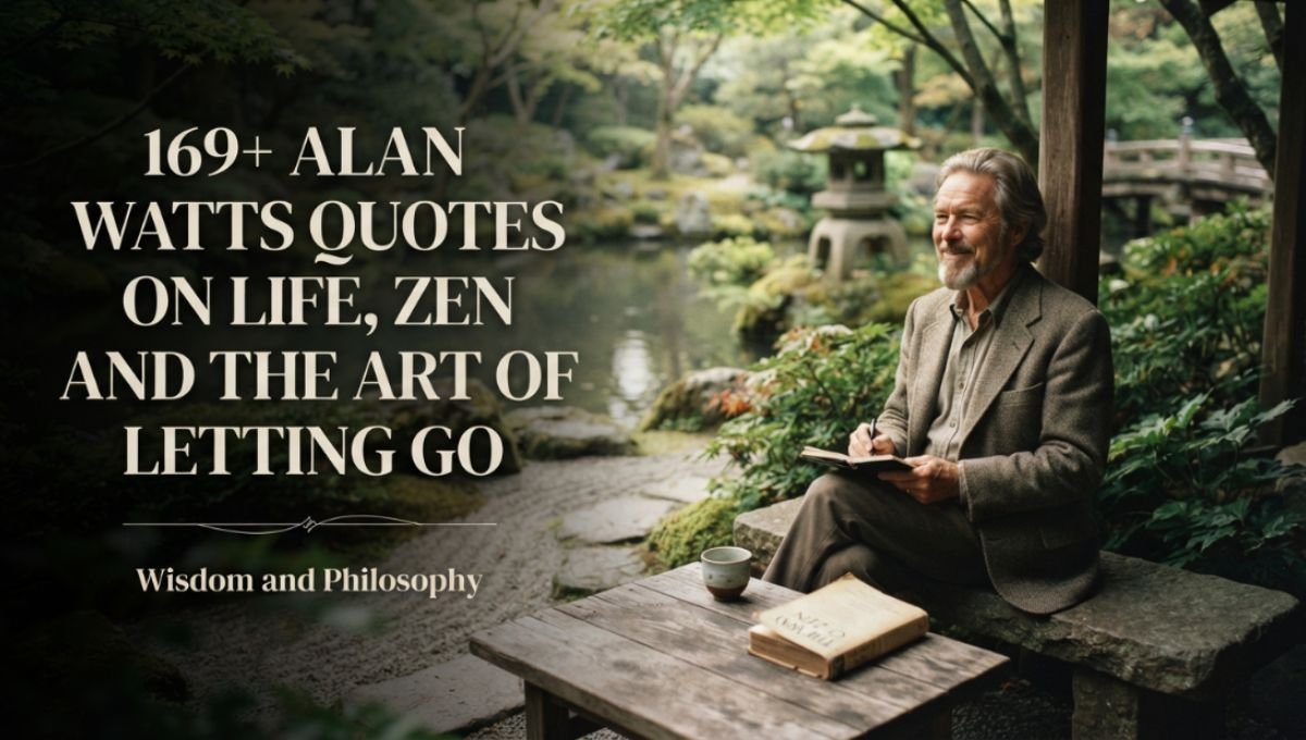 169+ Alan Watts Quotes On Life, Zen And The Art Of Letting Go
