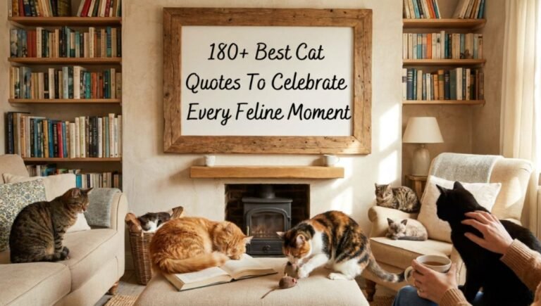 180+ Best Cat Quotes To Celebrate Every Feline Moment