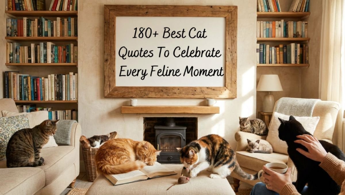 180+ Best Cat Quotes To Celebrate Every Feline Moment