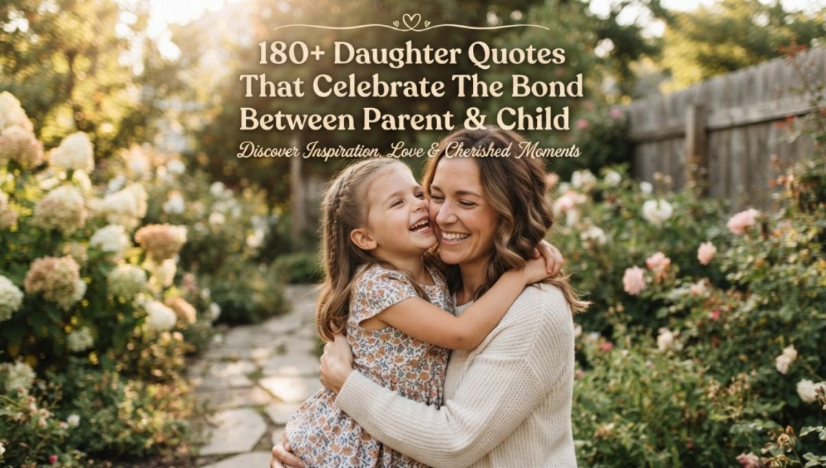 180+ Daughter Quotes That Celebrate The Bond Between Parent & Child